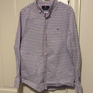 Vineyard Vines Multicolor Check Dress Shirt